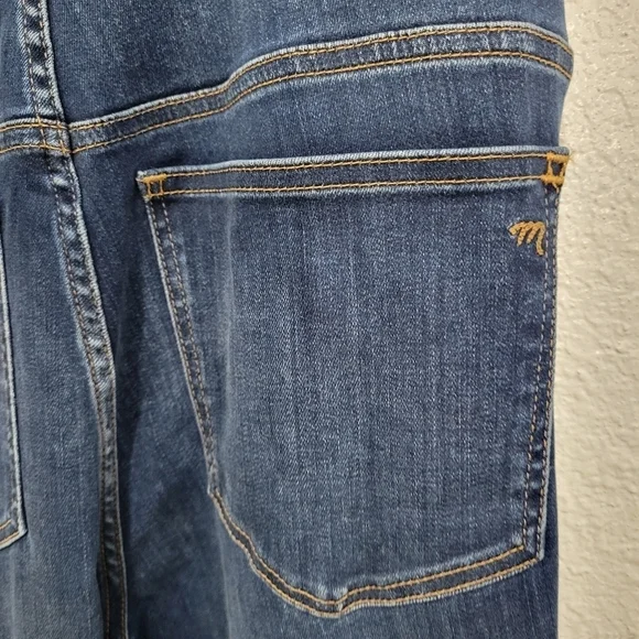 Madewell Maternity Over The Belly Skinny Jeans Danny Wash NWT Sz 34 - Picture 7 of 7